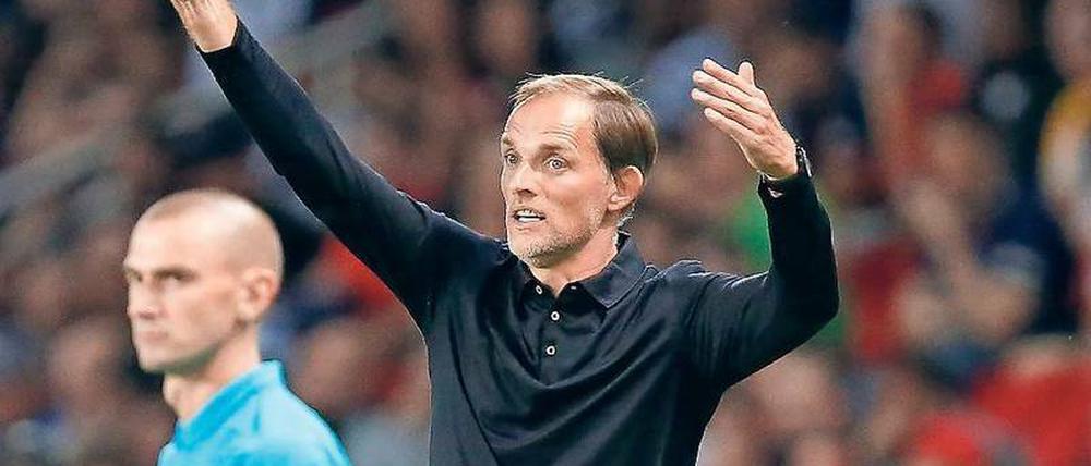 Typisch Tuchel. Der PSG-Trainer bleibt sich an der Linie treu - der Erfolg lässt aber noch auf sich warten.
