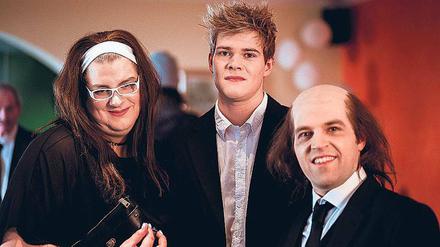 Daniel Gatzke, Joey’s Jungle und Lars Fricke (v.l.n.r.) spielen die Hauptfiguren.