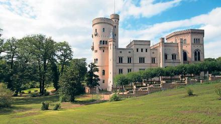 Preußische Eleganz mit leichtem Disney-Einschlag. Schloss Babelsberg bei Potsdam.