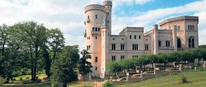 Preußische Eleganz mit leichtem Disney-Einschlag. Schloss Babelsberg bei Potsdam.