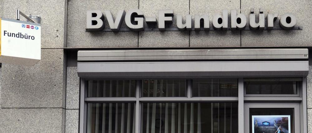 Das frühere BVG-Fundbüro in der Potsdamer Straße 180 macht jetzt dicht.