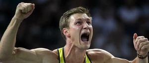 Jubelschrei. Thomas Röhler freut sich über EM-Gold.