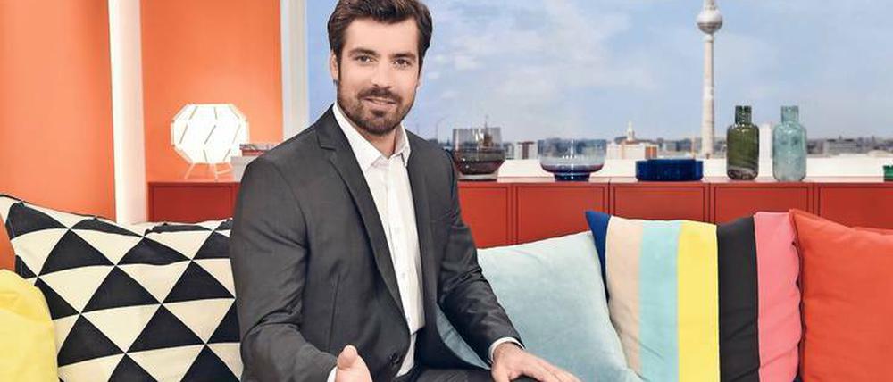 Max Oppel ist seit Juni neuer Newsanchor im Frühstücksfernsehen von Sa