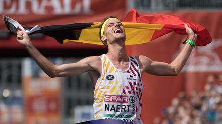 Koen Naert aus Belgien ist am Ziel seiner Träume.