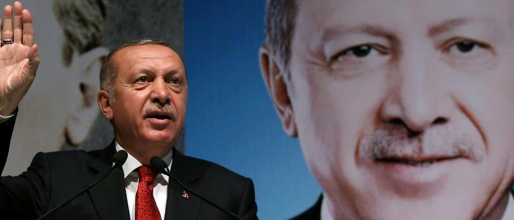 Der türkische Präsident Recep Tayyip Erdogan