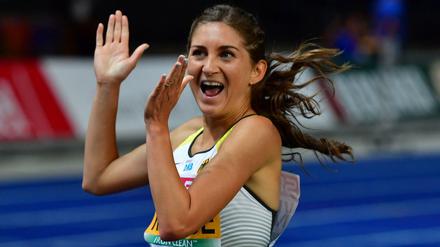 Gesa Felicitas Krause spurtete überlegen zum Sieg.