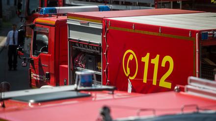 Die Berliner Feuerwehr sendet einen Notruf.