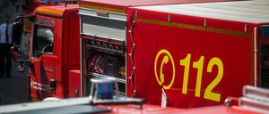 Die Berliner Feuerwehr sendet einen Notruf.