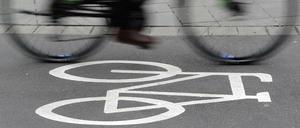 Fahrradfahrer in Berlin. (Symbolbild)