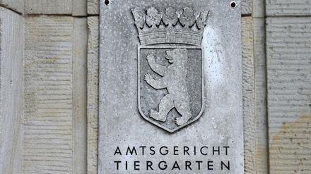 Das Amtsgericht Tiergarten.