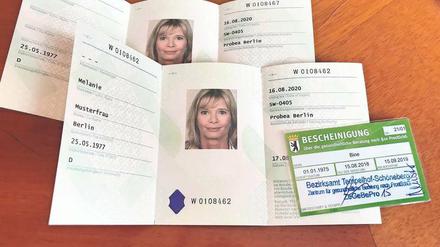 Prostituierte können den Anmeldenachweis gleich zweimal erhalten, einmal mit richtigem, einmal mit Alias-Namen - wie "Lady M".
