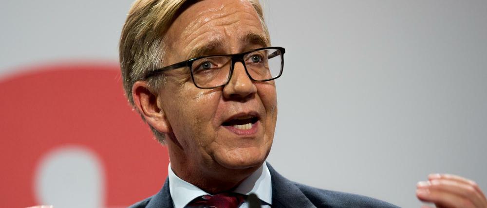 Dietmar Bartsch auf einer Veranstaltung der Linken-Bundestagsfraktion.