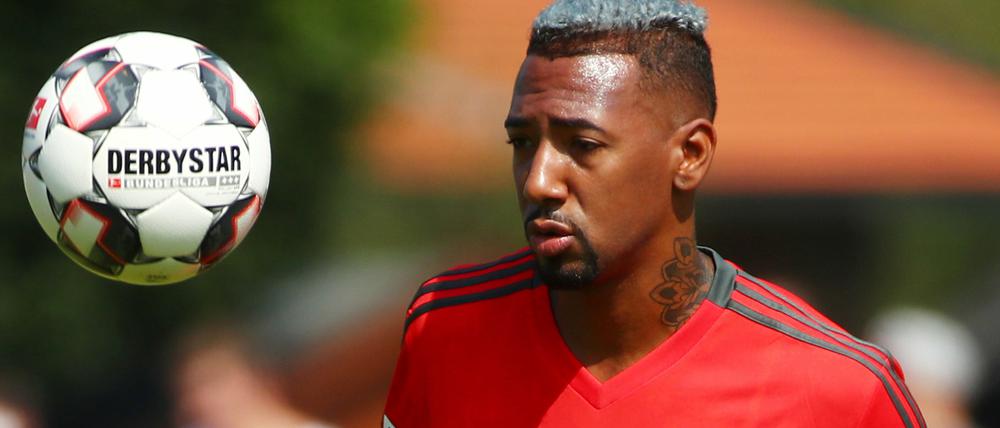 Fokussiert trotz Wechselgerüchten. Jerome Boateng könnten die Bayern Richtung Paris verlassen.