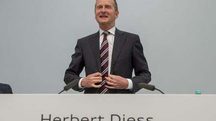Herbert Diess, Vorstandsvorsitzender der Volkswagen AG.