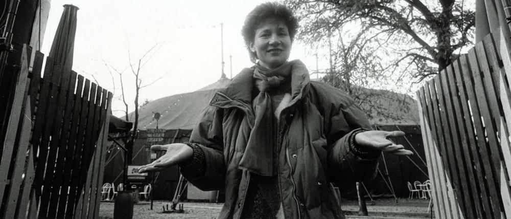 Impresaria. 1980 gründete Irene Moessinger das Tempodrom am Potsdamer Platz.