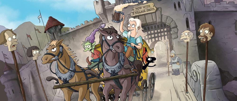 Verruchte Prinzessin: Bean trinkt und prügelt gerne. 