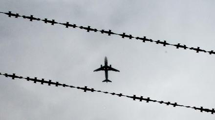 Abschiebeflug (Symbolbild). 