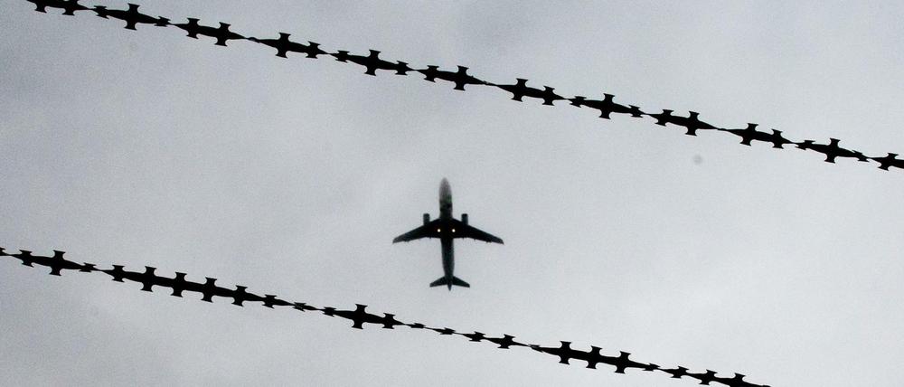 Abschiebeflug (Symbolbild).