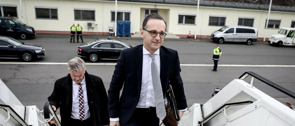 Auf dem Weg nach Polen: Außenminister Heiko Maas (Archivbild vom 16.3.2018) 