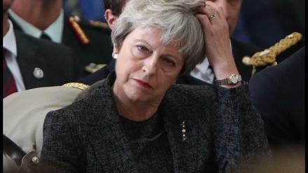 Die britische Regierungschefin Theresa May.