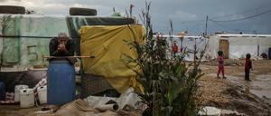 Syrische Flüchtlinge im Libanon.