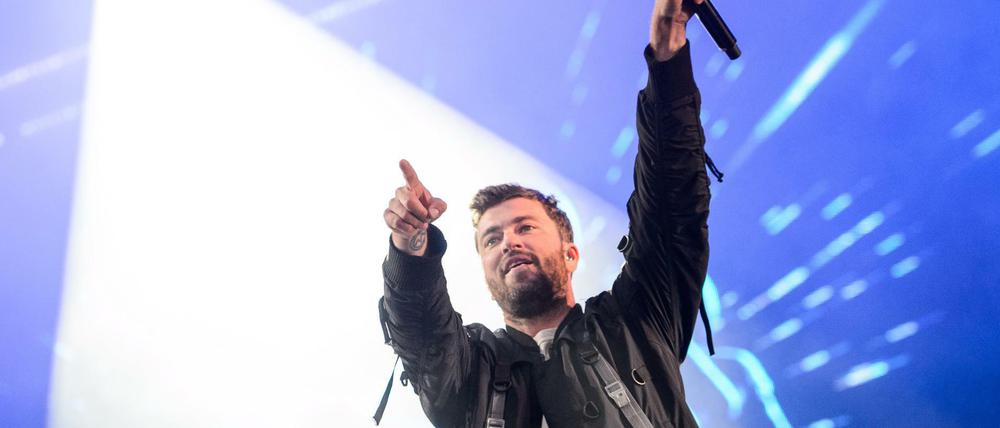 Der Rapper Marteria beim Lollapalooza 2017 in Hoppegarten (Brandenburg).