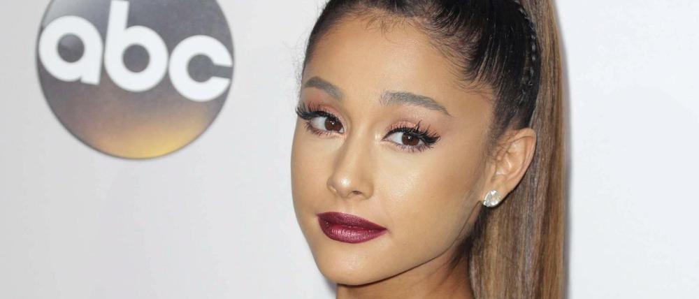 Die US-Sängerin Ariana Grande, U
