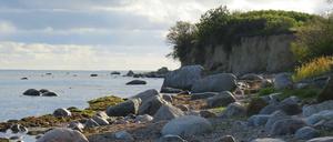 Die Insel Oie in der Greifswalder Bucht.