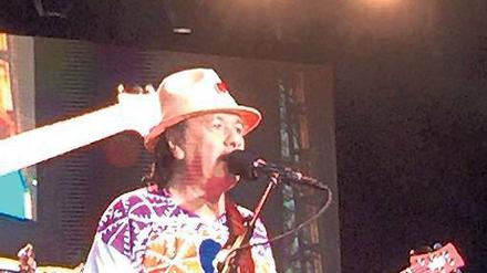 Carlos Santana in der Zitadelle Spandau.