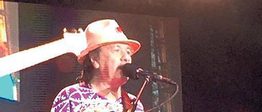 Carlos Santana in der Zitadelle Spandau.