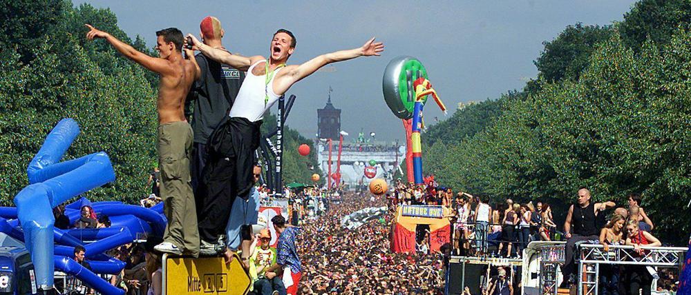 Archivbild der Love Parade.