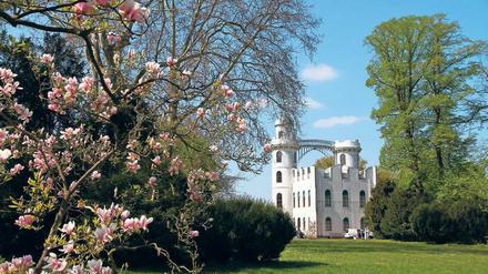 Als Friedrich Wilhelm II. die Pfaueninsel 1793 erwarb, hieß sie noch Kaninchenwerder. Wenig später entstand das Schloss, weitgehend in Holzbauweise. 