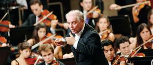 Er glaubt an die Verständigung. Dirigent Daniel Barenboim. 