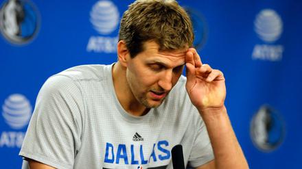 Schafft er es oder nicht? Dirk Nowitzki arbeitet hart für den NBA-Saisonstart im Oktober.