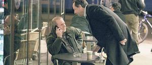 Kommissar Hanns von Meuffels (Matthias Brandt) und der Verfassungsschützer Peter Röhl (Joachim Król).