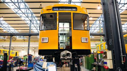 Die BVG U-Bahn Hauptwerkstatt.