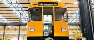 Die BVG U-Bahn Hauptwerkstatt.