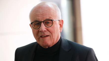 Volker Kauder (CDU) bei den Koalitionsverhandlungen mit der SPD.