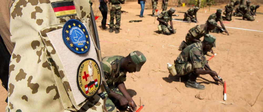 Drückt sich die Deutschland bei Auslandseinsätzen wie hier in Mali vor gefährlichen Aufgaben?