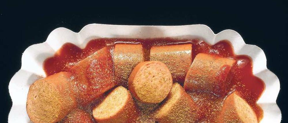 Eine Berliner Innovation: die Currywurst.