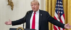 Hat ausnahmsweise mal Recht: US-Präsident Donald Trump.