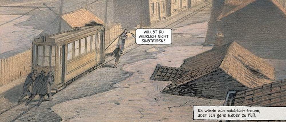 Ein schöner Weltuntergang: Eine Seite aus "Erinnerung an die ewige Gegenwart".