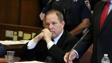 Harvey Weinstein bei einem Gerichtstermin im Juli.