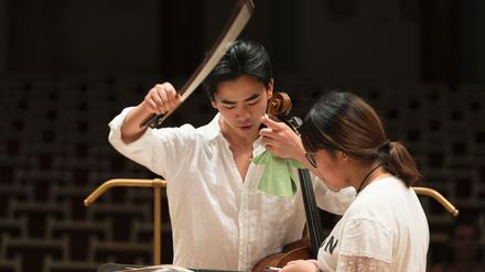 Das Auckland Youth Orchestra bei Young Euro Classic.
