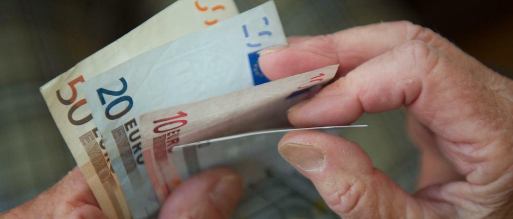 Es reicht zum Leben. Die Negativzinsen sind für das Rentensystem keine Gefahr.
