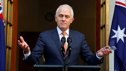 Rücktritt: Australiens Regierungschef Malcolm Turnbull 