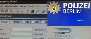 Die Suchmaske des Datensystems Poliks.