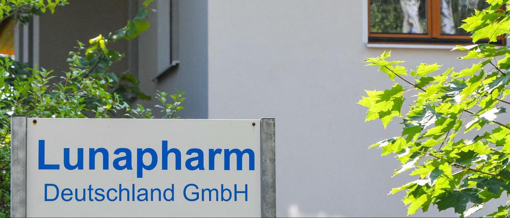 Das Gebäude der Lunapharm Deutschland GmbH.