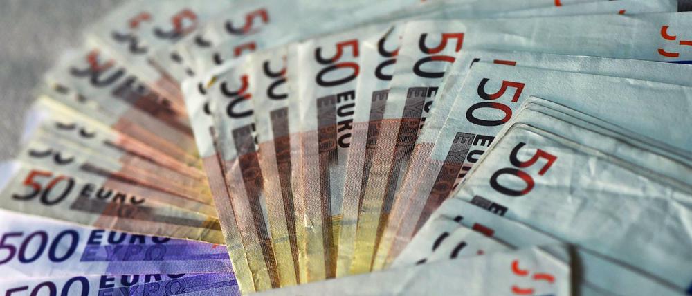 Euro-Banknoten. (Symbolbild)