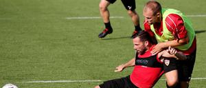 Alles im Griff: Holger Badstuber (r.).